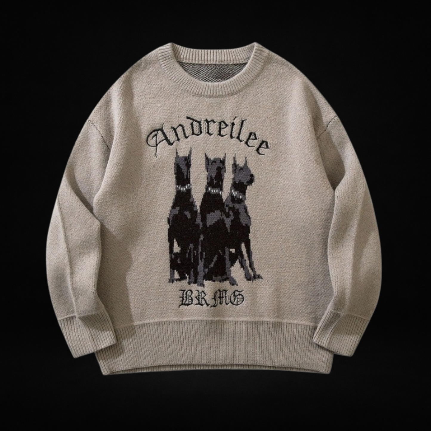 Midnight Hounds Knit Sweater