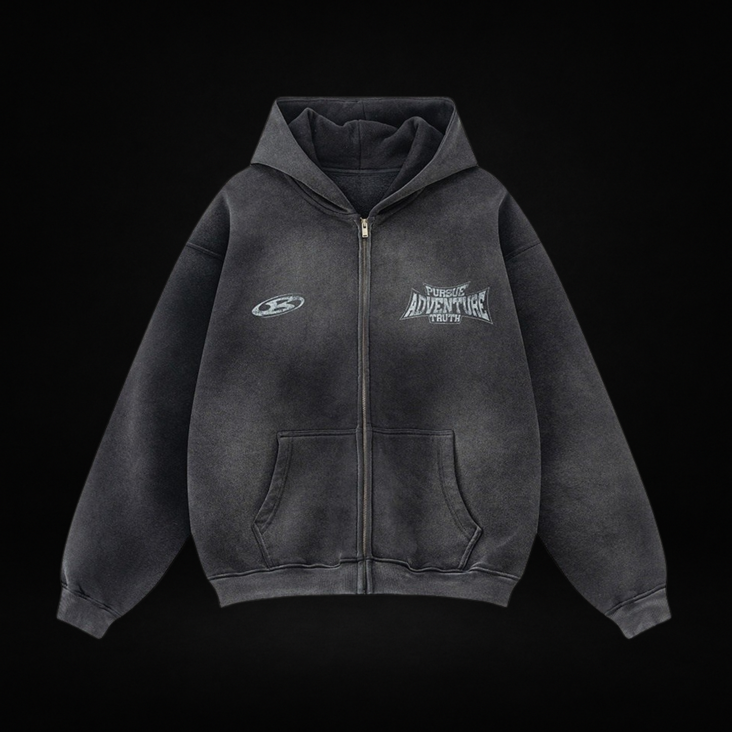Grayscale Pulse Sweater