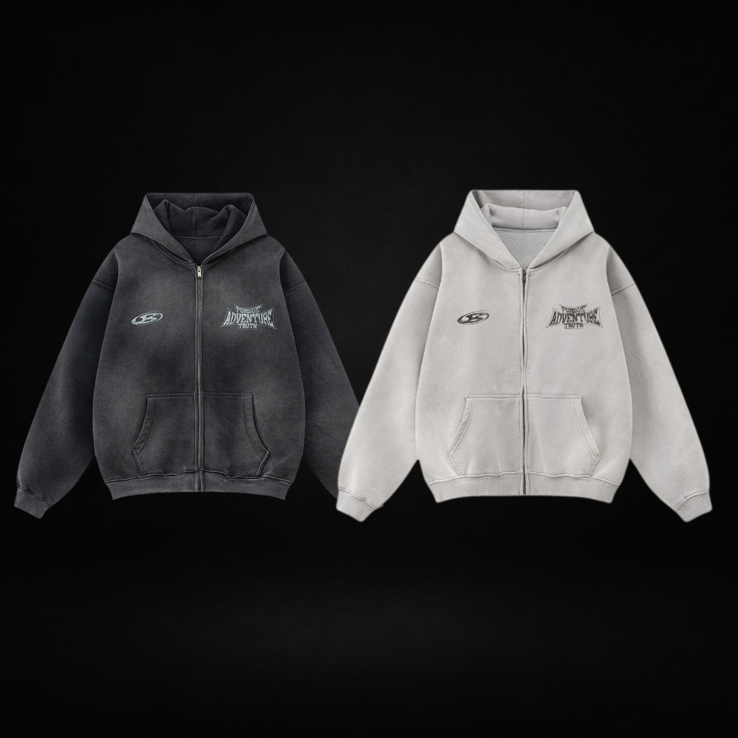 Grayscale Pulse Sweater