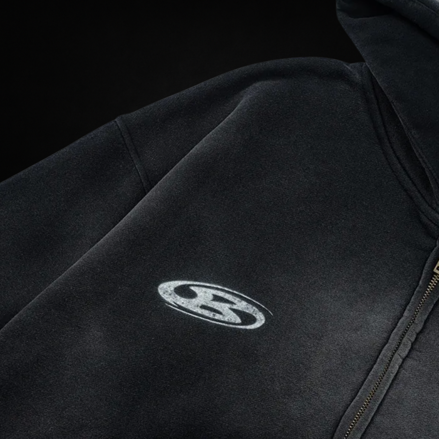 Grayscale Pulse Sweater