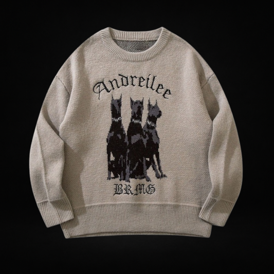 Midnight Hounds Knit Sweater