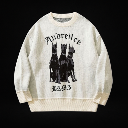 Midnight Hounds Knit Sweater